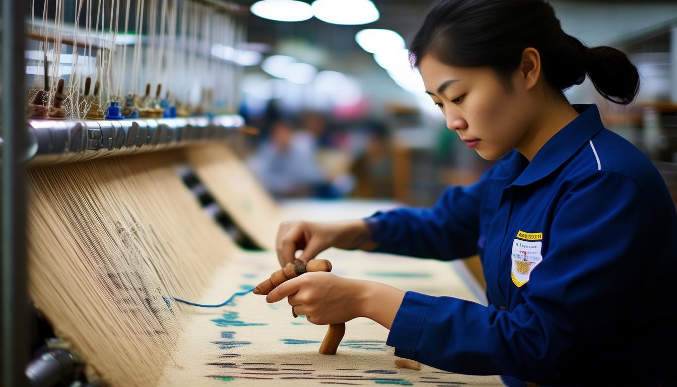 青海西宁地毯制作工艺_圣源地毯集团有限公司生产过程_青海地毯公司