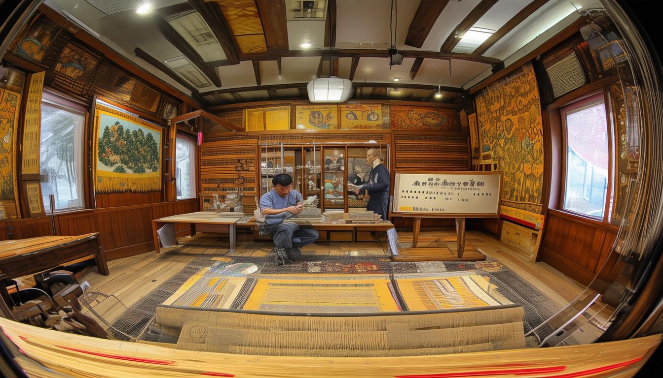 阿拉善地毯织造技艺_阿拉善地毯织造技艺_手工地毯制作过程