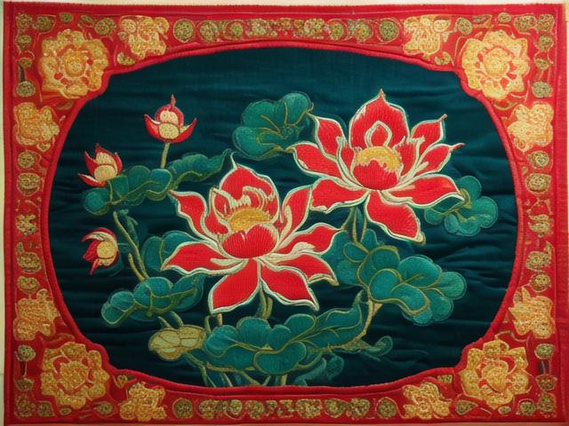 华秀地毯家居,绣花地毯