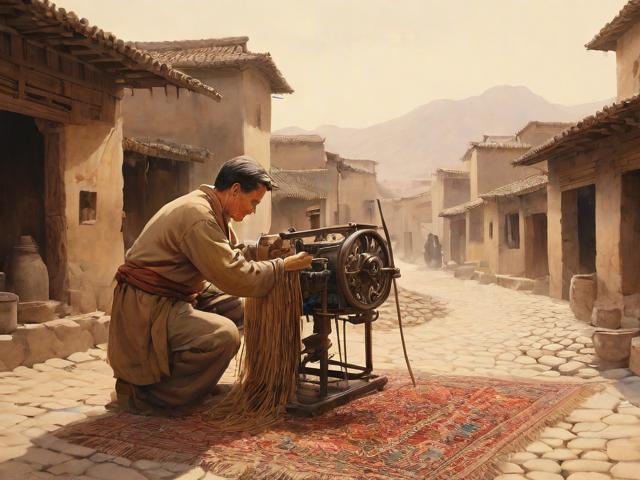 波斯地毯产自河南是真的吗,波斯地毯的由来
